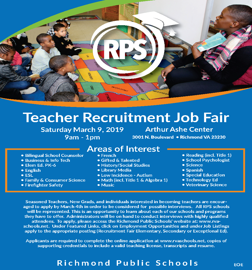 education jobs richmond va